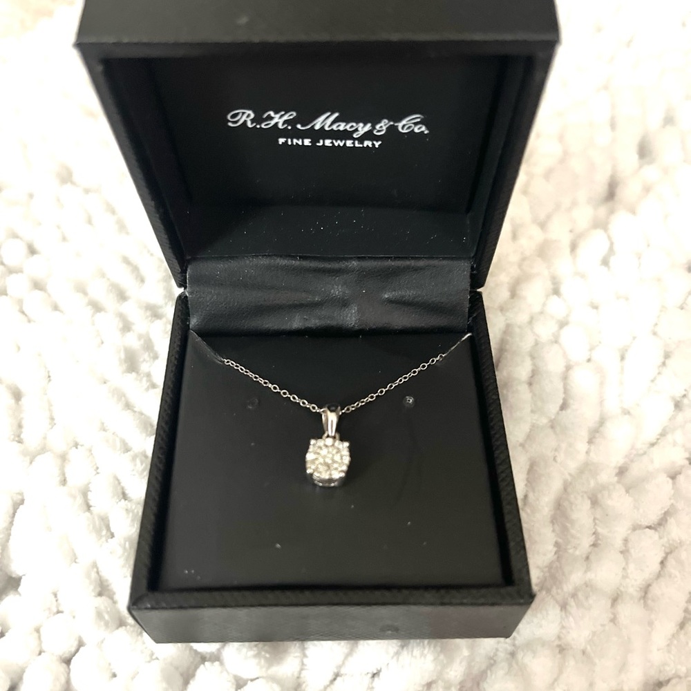 RH Macys diamond necklace